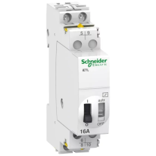 SCHNEIDER A9C32816 ACTI9 iETL kiterjesztés, iTL és iTLI impulzusrelékhez, 2P, 16A, 240VAC, 110VDC villanyszerelés