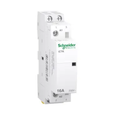 SCHNEIDER A9C40216 ACTI9 iCTK kontaktor, 16A, 2NO, 250VAC villanyszerelés