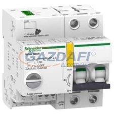 SCHNEIDER A9C62240 ACTI9 Reflex iC60N beépített megszakító vezérlés, 2P, C, 40A villanyszerelés