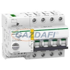 SCHNEIDER A9C62463 ACTI9 Reflex iC60N beépített megszakító vezérlés, 4P, C, 63A villanyszerelés