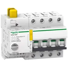 SCHNEIDER A9C66410 ACTI9 Reflex iC60H beépített megszakító vezérlés, 4P, D, 10A villanyszerelés
