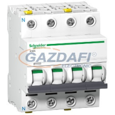 SCHNEIDER A9F03740 ACTI9 iC60N kismegszakító, 3P+N, B, 40A villanyszerelés
