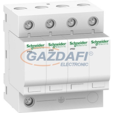 SCHNEIDER A9L40401 ACTI9 iPRD túlfeszültség-korlátozó, cs.bet. távjelzéssel, 40kA, 4P, 350V villanyszerelés