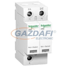 SCHNEIDER A9L65201 ACTI9 iPRD túlfeszültség-korlátozó, cs.bet. távjelzéssel, 65kA, 2P, 350V villanyszerelés
