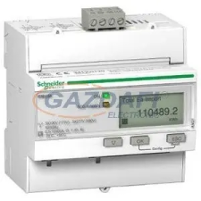 SCHNEIDER A9MEM3155 Digitális fogyasztásmérő,3F,63A,MODBUS,MID villanyszerelés