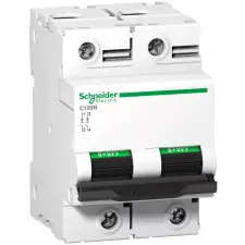 SCHNEIDER A9N18361 ACTI9 C120N kismegszakító, 2P, C, 80A villanyszerelés