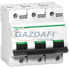 SCHNEIDER A9N18423 ACTI9 C120H kismegszakító, 3P, B, 63A villanyszerelés