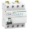 SCHNEIDER A9R50440 ACTI9 iID K áram-védőkapcsoló, AC osztály, 4P, 40A, 30mA