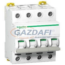 SCHNEIDER A9S65440 ACTI9 iSW terheléskapcsoló, 4P, 40A, 415AC villanyszerelés