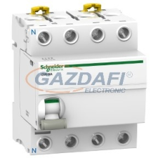 SCHNEIDER A9S70780 ACTI9 iSW-NA távkioldható terheléskapcsoló, 3P-N, 80A, 415VAC villanyszerelés