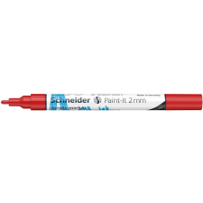 SCHNEIDER Akril marker, 2 mm, SCHNEIDER &quot;Paint-It 310&quot;, piros filctoll, marker