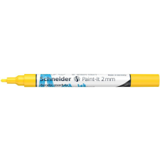 SCHNEIDER Akril marker, 2 mm, SCHNEIDER &quot;Paint-It 310&quot;, sárga filctoll, marker