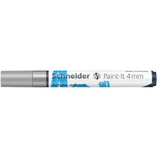 SCHNEIDER Akril marker, 4 mm, SCHNEIDER "Paint-It 320", ezüst filctoll, marker