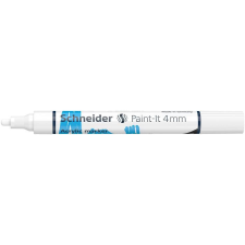 SCHNEIDER Akril marker, 4 mm, SCHNEIDER &quot;Paint-It 320&quot;, fehér filctoll, marker