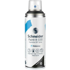 SCHNEIDER Akrilfesték spray, 200 ml, SCHNEIDER Paint-It 030, fekete (TSC030FK) akrilfesték
