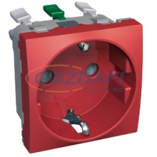 SCHNEIDER ALB45288 ALTIRA 2P+F csatlakozóaljzat reteszelés nélkül, piros villanyszerelés