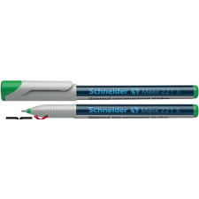 SCHNEIDER Alkoholmentes marker, OHP, 0,4 mm, SCHNEIDER &quot;Maxx 221 S&quot;, zöld filctoll, marker