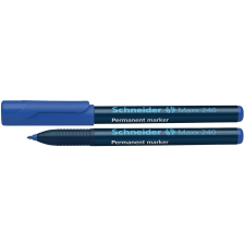SCHNEIDER Alkoholos marker, 1-2 mm, kúpos, SCHNEIDER "Maxx 240", kék filctoll, marker