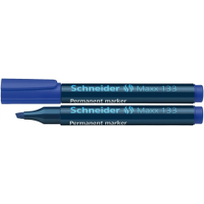 SCHNEIDER Alkoholos marker, 1-4 mm, vágott, SCHNEIDER "Maxx 133", kék filctoll, marker