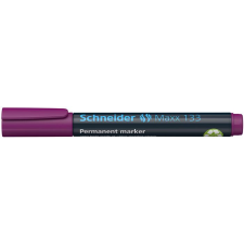  SCHNEIDER Alkoholos marker, 1-4 mm, vágott, SCHNEIDER &quot;Maxx 133&quot;, lila filctoll, marker