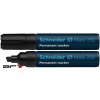 SCHNEIDER Alkoholos marker, 2-7 mm, vágott, SCHNEIDER "Maxx 250", fekete