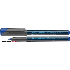 SCHNEIDER Alkoholos marker, OHP, 0,7 mm, SCHNEIDER &quot;Maxx 222 F&quot;, kék filctoll, marker