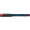 SCHNEIDER Alkoholos marker, OHP, 1 mm, SCHNEIDER "Maxx 224 M", piros