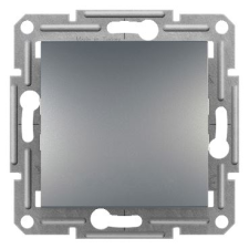SCHNEIDER ASFORA Váltókapcsoló rugós bekötésű acél (EPH0400162) (EPH0400162) villanyszerelés