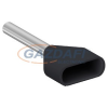 SCHNEIDER AZ5DE015D Dupla érvéghüvely 2x1,5 mm2 DIN 5 x 100db adagolóban fekete L=15mm