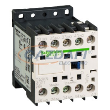 SCHNEIDER CA2KN40P7 Segédkapcsoló, 4 záró, 230V 50/60Hz villanyszerelés