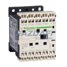 SCHNEIDER CA4KN223BW3 Segédkapcsoló 2 záró, 2 nyitó, 24V DC villanyszerelés