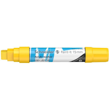 SCHNEIDER Dekormarker, akril, 15 mm, SCHNEIDER &quot;Paint-It 330&quot;, sárga filctoll, marker
