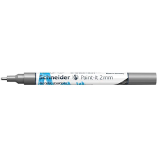 SCHNEIDER Dekormarker, akril, 2 mm, SCHNEIDER "Paint-It 310", ezüst filctoll, marker