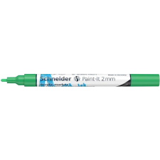 SCHNEIDER Dekormarker, akril, 2 mm, SCHNEIDER "Paint-It 310", zöld filctoll, marker