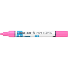 SCHNEIDER Dekormarker, akril, 4 mm, SCHNEIDER &quot;Paint-It 320&quot;, rózsaszín filctoll, marker