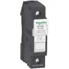 SCHNEIDER DF10N Biztosíték tartó N 32A biztosítékhoz villanyszerelés