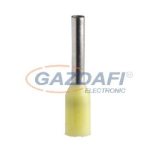 SCHNEIDER DZ5CE062D Érvéghüvely 6,0 mm2 DIN 1x100db bliszteres kiszerelésben sárga L=20mm villanyszerelés
