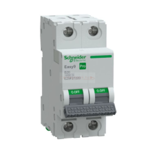 SCHNEIDER Easy9 Pro kismegszakító 2P B 20A 6kA villanyszerelés