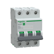 SCHNEIDER Easy9 Pro kismegszakító 3P C 63A 6kA villanyszerelés