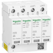 Schneider Electric ACTI9 iPRD1 túlfeszültség-korlátozó, 12.5r, 3P-N A9L16482 villanyszerelés