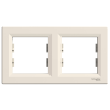 Schneider Electric ASFORA 2-ES KERET VÍZSZINTES BÉZS PEPH5800223