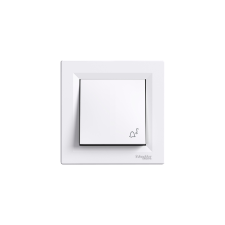 Schneider Electric ASFORA EGYPÓLUSÚ NYOMÓ FEHÉR CSENGŐJEL PEPH0800121 villanyszerelés