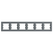  Schneider Electric Asfora EPH5800662 Hatos keret, vízszintes, acél ( EPH5800662 ). villanyszerelés