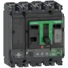 Schneider Electric Compact NSX250 megszakító 4P 36kA Micrologic 4.2 Vigi kioldóegység 100A 4P4D C25F44V100 Schneider