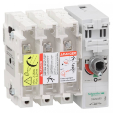 Schneider Electric GS2QQB3 Biztosítóbetétes megszakító szakaszoló villanyszerelés