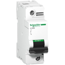 Schneider Electric Kismegszakító 1P,63A, C karakterisztika, 15 kA Acti9 C120H (Schneider A9N18445) villanyszerelés