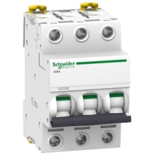 Schneider Electric Kismegszakító 3P,4A, B karakterisztika, 15 kA Acti9 IC60L (Schneider A9F93304) villanyszerelés