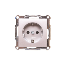 Schneider Electric Merten System M Egyaljzatú Schuko 16A IP20 alumínium redőnnyel MTN2400-0460 villanyszerelés