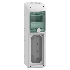 Schneider Electric Schneider 13185 MUREVA (Kaedra) Kiselosztó, átlátszó ajtó, 1x5 modul+1 nyílás villanyszerelés