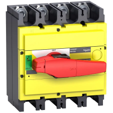 Schneider Electric Schneider 31131 Interpact INS400 4P piros kapcsolókar, sárga homloklap villanyszerelés